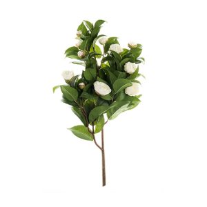 Camelias Blancas Artificiales - 5