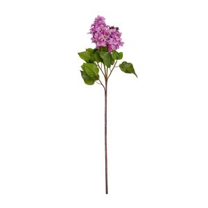 Flor Lila de Seda Rosada Artificial