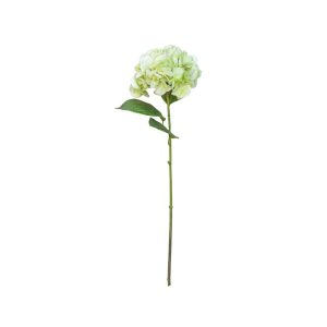 Hortensia Verde agua Artificial de Seda - 13