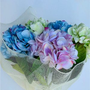 Ramo de Hortensias de Seda Artificiales