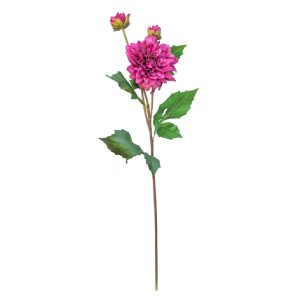 Dalia color Fucsia Artificial de Seda Real Touch